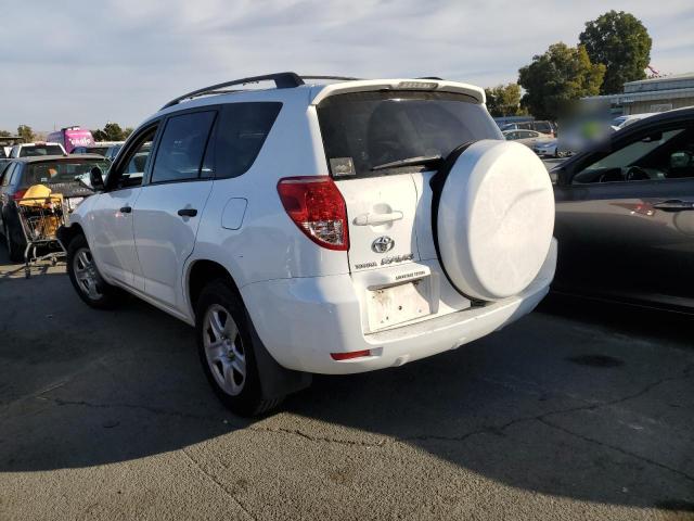 JTMBD33V976037710 - 2007 TOYOTA RAV4 WHITE photo 2