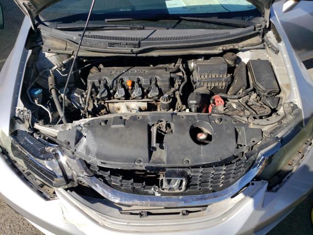 19XFB2F90DE223920 - 2013 HONDA CIVIC EXL SILVER photo 11