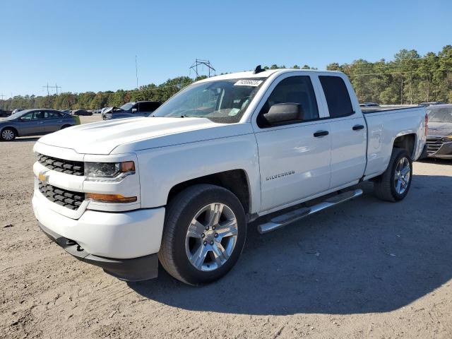 1GCRCPEC1JZ243887 - 2018 CHEVROLET SILVERADO C1500 CUSTOM WHITE photo 1