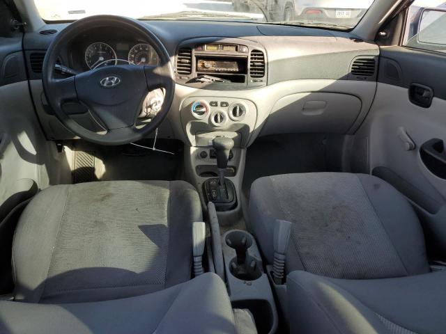 KMHCN46C37U161707 - 2007 HYUNDAI ACCENT GLS BLUE photo 8