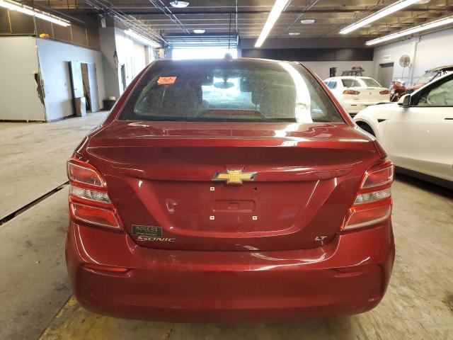 1G1JD5SB4L4120152 - 2020 CHEVROLET SONIC LT BURGUNDY photo 6