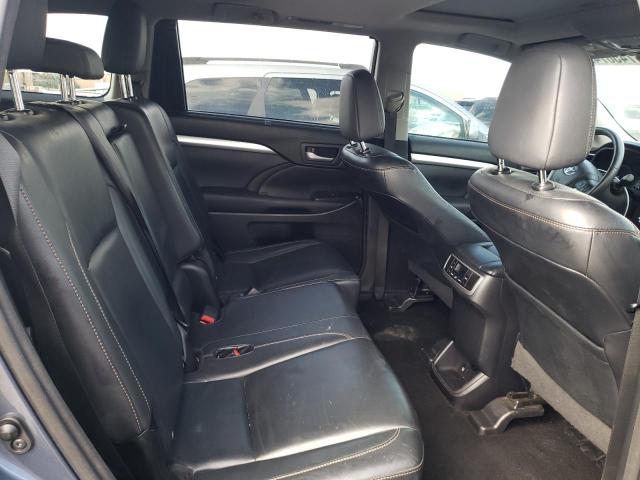 5TDKKRFH9FS045576 - 2015 TOYOTA HIGHLANDER XLE BLUE photo 10