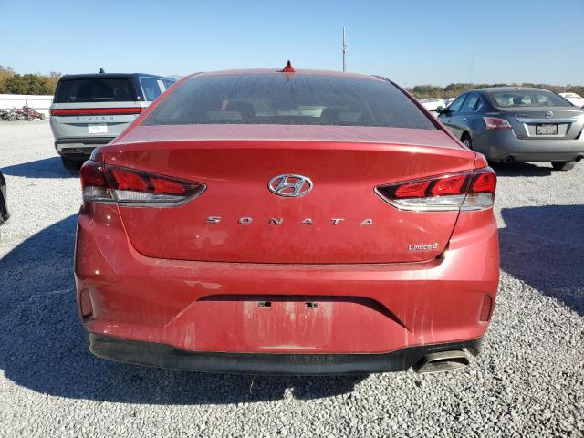 5NPE34AF1KH768311 - 2019 HYUNDAI SONATA LIMITED RED photo 6