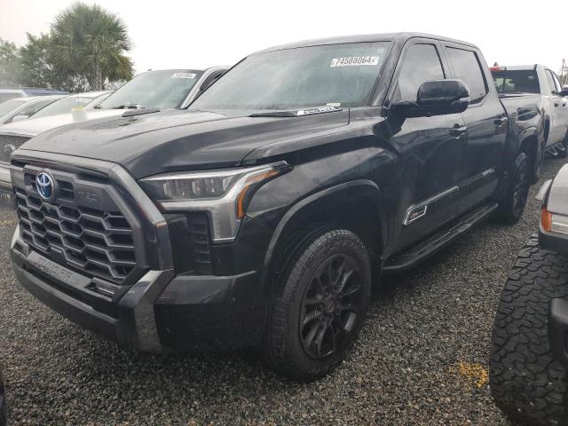 5TFMC5DB6NX007132 - 2022 TOYOTA TUNDRA CREWMAX PLATINUM 黑色 照片 1