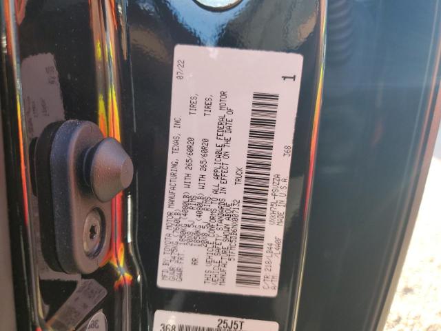 5TFMC5DB6NX007132 - 2022 TOYOTA TUNDRA CREWMAX PLATINUM 黑色 照片 13