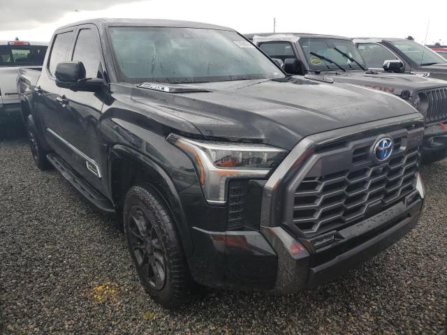 5TFMC5DB6NX007132 - 2022 TOYOTA TUNDRA CREWMAX PLATINUM 黑色 照片 4
