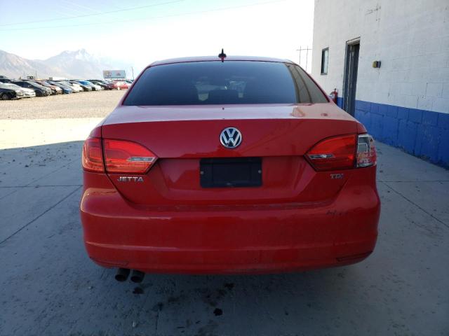 3VW3L7AJ5CM040464 - 2012 VOLKSWAGEN JETTA TDI RED photo 6