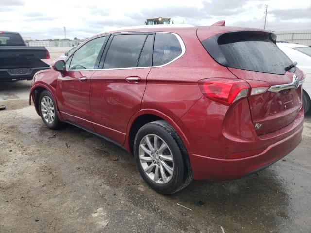 LRBFXCSA5LD033584 - 2020 BUICK ENVISION ESSENCE Կարմիր լուսանկար 2