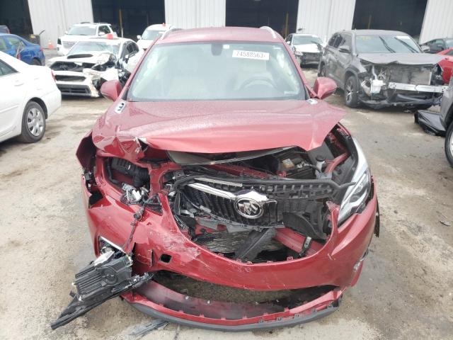 LRBFXCSA5LD033584 - 2020 BUICK ENVISION ESSENCE Կարմիր լուսանկար 5