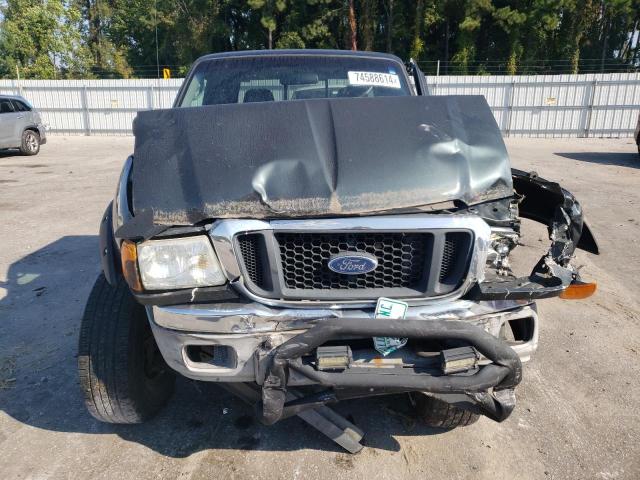 1FTZR45E25PB10118 - 2005 FORD RANGER SUPER CAB BLACK photo 5