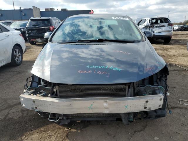 19XFB2F54DE255928 - 2013 HONDA CIVIC LX GRAY photo 5