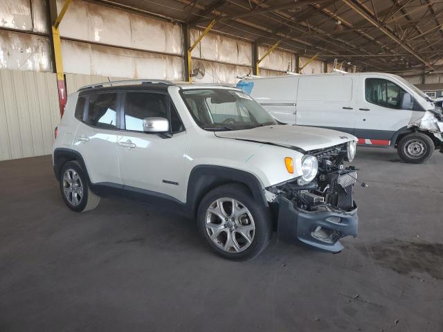 ZACCJADB6HPE40645 - 2017 JEEP RENEGADE LIMITED WHITE photo 4