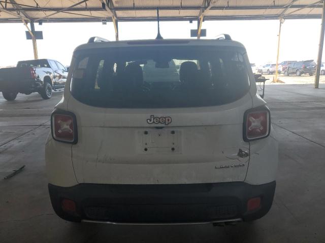 ZACCJADB6HPE40645 - 2017 JEEP RENEGADE LIMITED WHITE photo 6