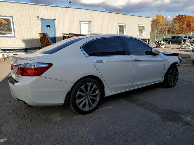 1HGCR2F56EA059848 - 2014 HONDA ACCORD SPORT WHITE photo 3