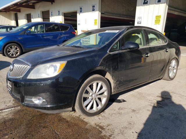 1G4PP5SK8C4157824 - 2012 BUICK VERANO BLACK photo 1