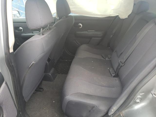 3N1BC13E08L350064 - 2008 NISSAN VERSA S GRAY photo 10