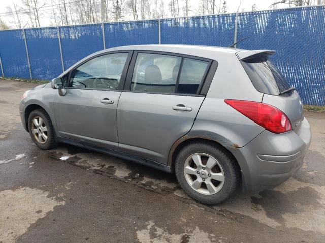 3N1BC13E08L350064 - 2008 NISSAN VERSA S GRAY photo 2