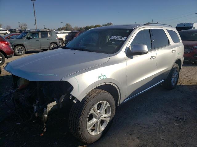 1D4RE4GG4BC712132 - 2011 DODGE DURANGO CREW SILVER photo 1