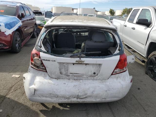 KL1TJ62604B219010 - 2004 CHEVROLET AVEO LS WHITE photo 6