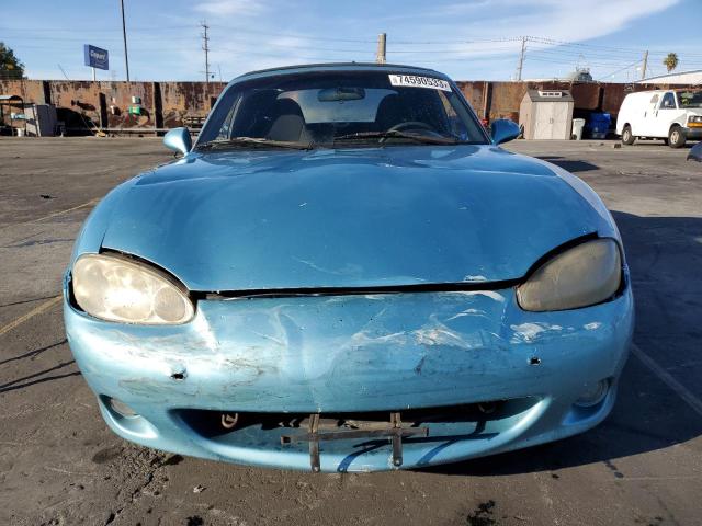 JM1NB353720231470 - 2002 MAZDA MX-5 MIATA BASE TURQUOISE photo 5