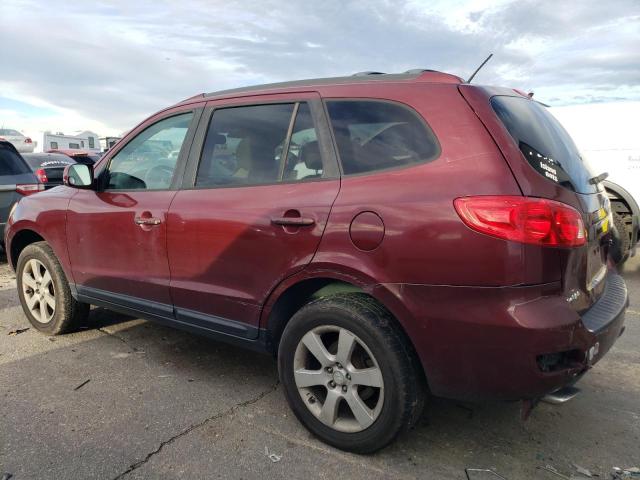 5NMSH73E87H013526 - 2007 HYUNDAI SANTA FE SE RED photo 2