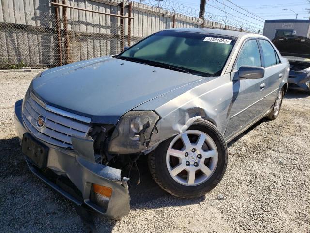 1G6DM57T570107156 - 2007 CADILLAC CTS GRAY photo 1