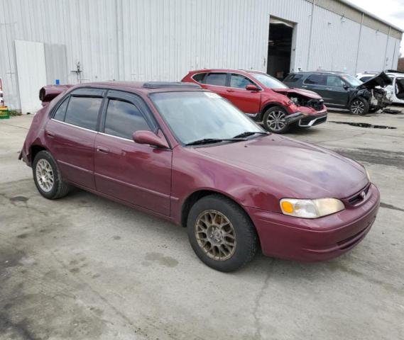 2T1BR18E7WC093005 - 1998 TOYOTA COROLLA VE BURGUNDY photo 4