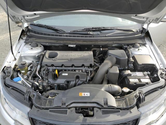 KNAFW6A30D5738018 - 2013 KIA FORTE SX SILVER photo 11