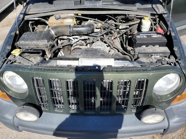 1J8GL38K26W258127 - 2006 JEEP LIBERTY RENEGADE GREEN photo 12