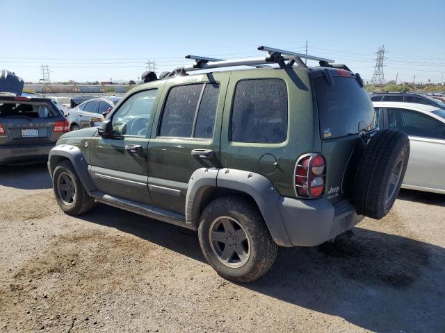 1J8GL38K26W258127 - 2006 JEEP LIBERTY RENEGADE GREEN photo 2