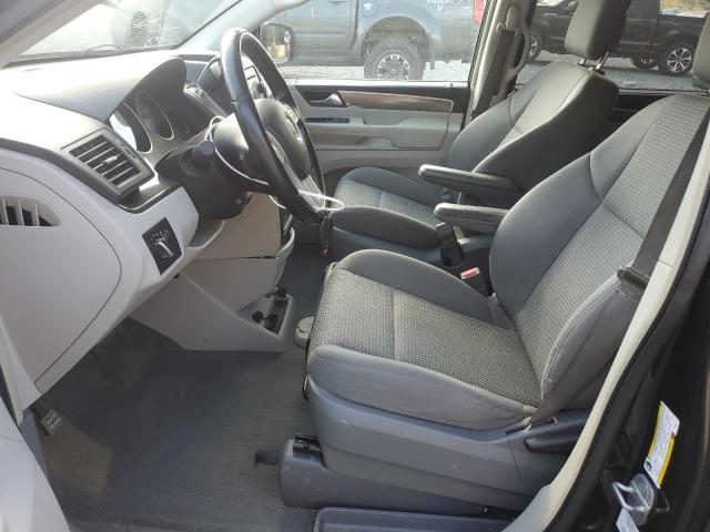 2V4RW4DG1BR803192 - 2011 VOLKSWAGEN ROUTAN S BLACK photo 7