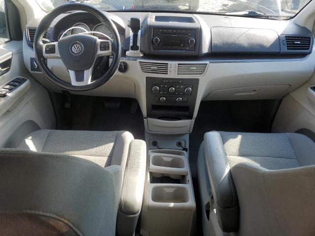 2V4RW4DG1BR803192 - 2011 VOLKSWAGEN ROUTAN S BLACK photo 8