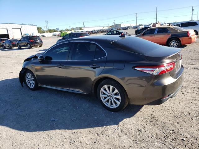 4T1B11HK1KU714874 - 2019 TOYOTA CAMRY L GRAY photo 2