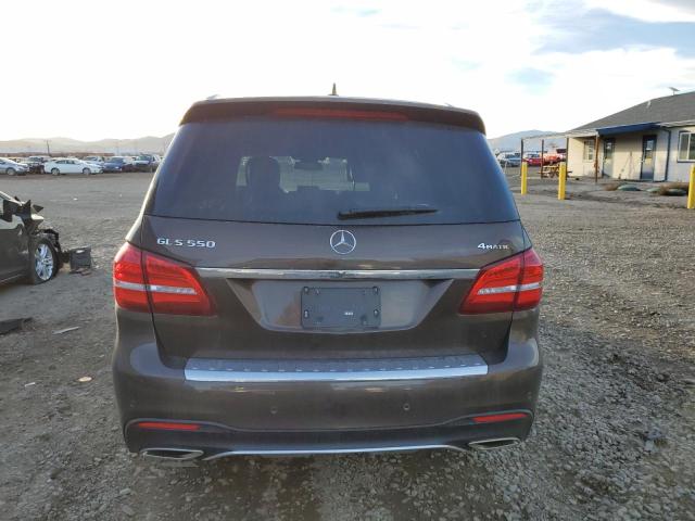 4JGDF7DE1JB023271 - 2018 MERCEDES-BENZ GLS 550 4MATIC BROWN photo 6