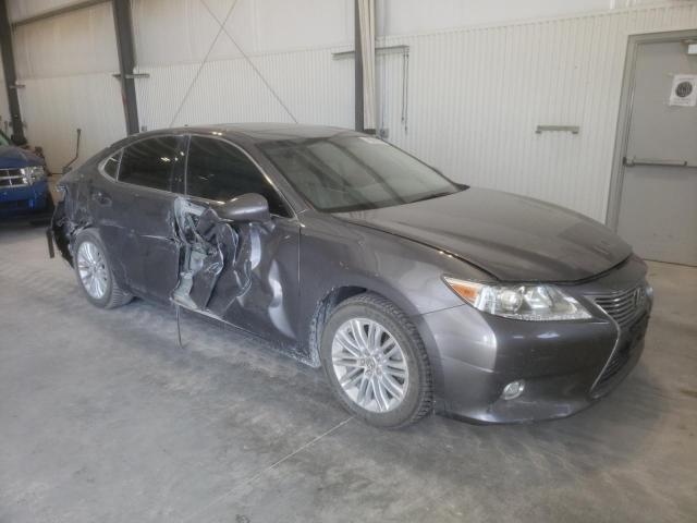 JTHBK1GG0E2145268 - 2014 LEXUS ES 350 GRAY photo 4