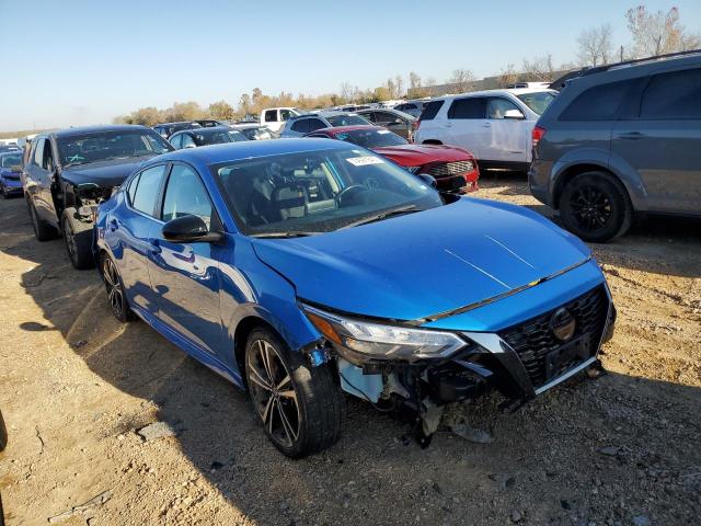 3N1AB8DV5LY301623 - 2020 NISSAN SENTRA SR BLUE photo 4