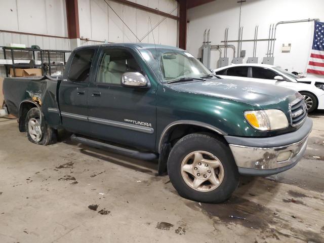 5TBRT34131S147746 - 2001 TOYOTA TUNDRA ACCESS CAB მწვანე ფოტო 4