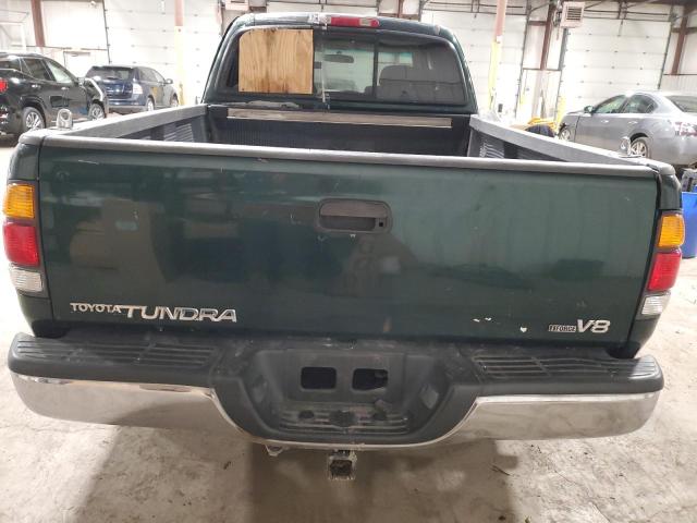 5TBRT34131S147746 - 2001 TOYOTA TUNDRA ACCESS CAB GREEN photo 6