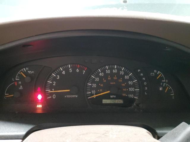 5TBRT34131S147746 - 2001 TOYOTA TUNDRA ACCESS CAB მწვანე ფოტო 9