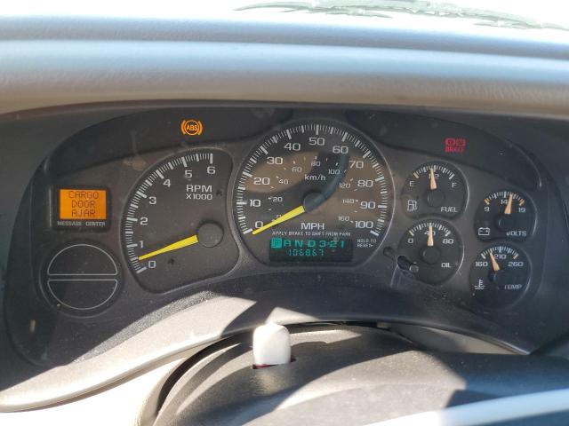 1GKEC13T21J141659 - 2001 GMC YUKON Մոխրագույն լուսանկար 9