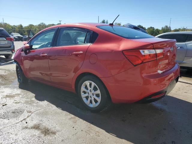 KNADM4A33D6241217 - 2013 KIA RIO LX RED photo 2