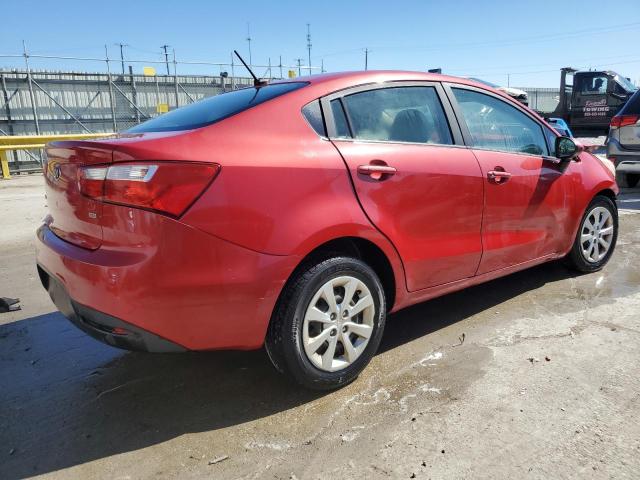 KNADM4A33D6241217 - 2013 KIA RIO LX RED photo 3