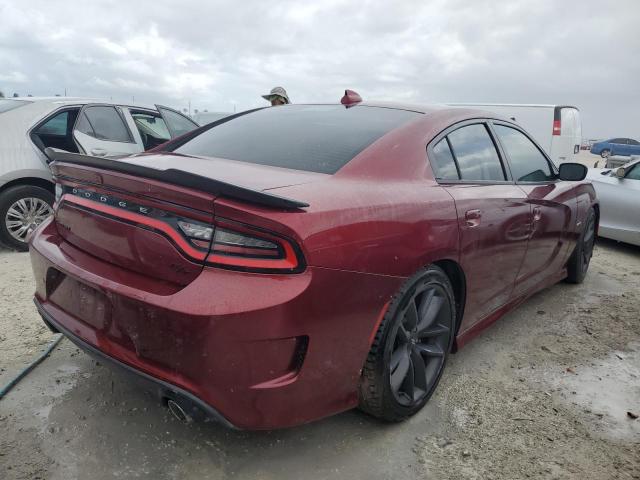 2C3CDXCT7KH520084 - 2019 DODGE CHARGER R/T MAROON photo 3