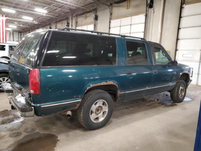 1GNFK16K8SJ307584 - 1995 CHEVROLET SUBURBAN K1500 GREEN photo 3