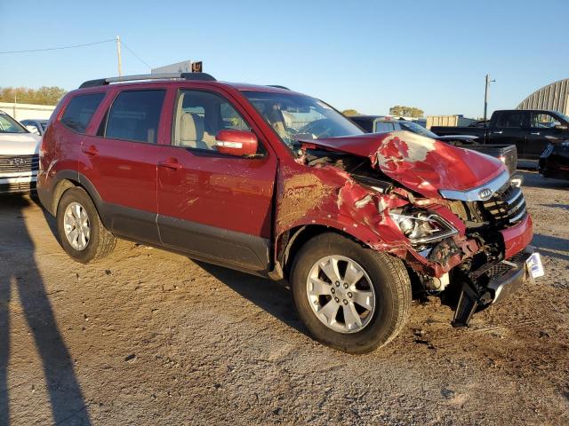 KNDJH741385009671 - 2009 KIA BORREGO LX MAROON photo 4