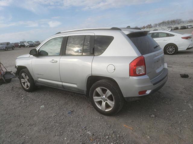 1C4NJCBA0CD504183 - 2012 JEEP COMPASS SPORT SILVER photo 2