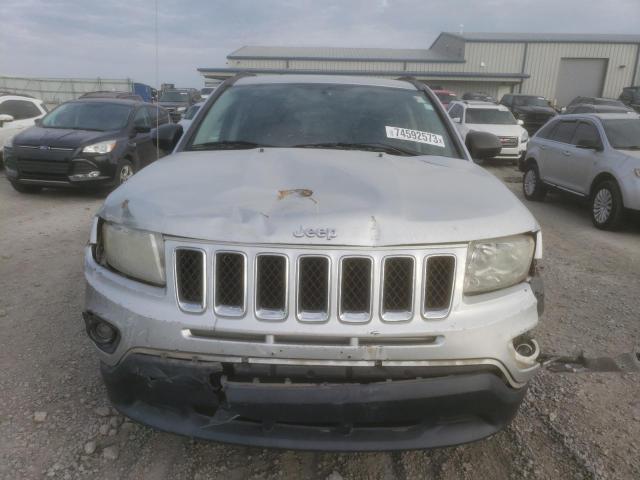 1C4NJCBA0CD504183 - 2012 JEEP COMPASS SPORT SILVER photo 5