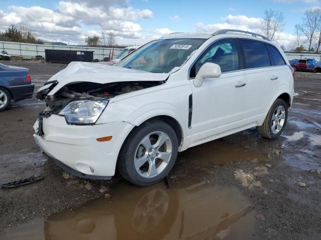 3GNAL4EK7ES533127 - 2014 CHEVROLET CAPTIVA LTZ WHITE photo 1