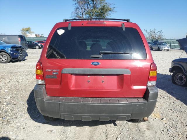 1FMYU93ZX7KA76664 - 2007 FORD ESCAPE 4D XLT RED photo 6