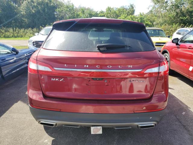 2LMPJ8LP0HBL24174 - 2017 LINCOLN MKX RESERVE Կարմիր լուսանկար 6
